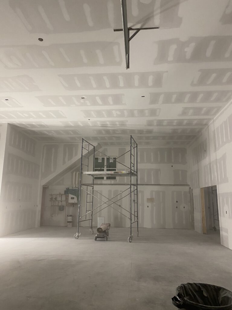drywall installation and mudding